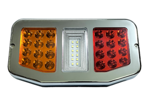 Sazgar Brake Light (SMD) - (Chrome Ring)