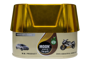 Moon Wax Polish (Square) (Gold) - 200gm